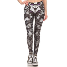 Lade das Bild in den Galerie-Viewer, NADANBAO MECHA CosPlay Women Leggings ROBOT Comic Cartoon Printed leggins Woman leggins women pant
